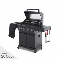Газовый гриль PRIMELINER G class 4B в комплектации DELUXE